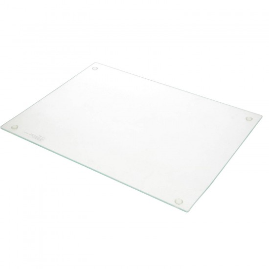 Glazen snijplank met siliconen voetjes 30 x 40 cm - Snijplanken