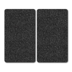 4goodz set 2 stuks Graniet Afdekplaat/Snijplank Inductie 52x30 cm